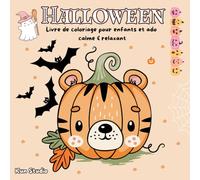 Halloween Coloriage: Un livre de coloriage spéciale halloween avec 40 jolies dessins simples pour enfants ou adultes