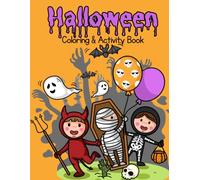 Halloween: Coloring & Activity Book: Halloween coloring book
