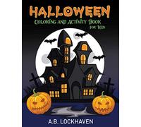 Halloween Coloring and Activity Book for Kids