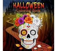 Halloween Coloring Book: A Whimsical and Cozy Spooky Designs for Adults - Cute Gothic Art for Relaxation and Stress Relief