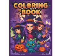 Halloween Coloring Book: An Enchanting Halloween Story to Color