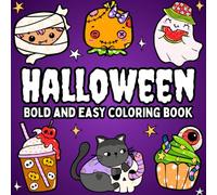 Halloween Coloring Book: Bold and Easy Coloring Pages
