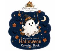 Halloween Coloring Book: Cute & Cozy Ghosts, Pumpkins, Witches, Monsters & More