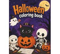Halloween Coloring Book: Cute Spooky Fun!