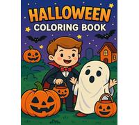 Halloween Coloring Book: Cute spooky scenes to color - For kids ages 3 to 5 (Festive Fun - Coloring Joy for Special Times)