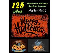 Halloween Coloring Book for Children: This book is suitable under category " halloween coloring books for children ". This book "halloween coloring ... can be gifted to young ones. (B1T5)