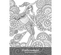 Halloween Coloring Book for Grown-Ups 1: Volume 1