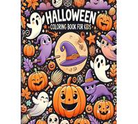 Halloween Coloring Book for Kids | 50 Bleed-Friendly Coloring Pages | Halloween, Pumpkins, Vampires, Skeletons, Witches and More