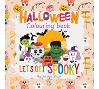 Halloween Coloring Book for Kids Ages 3-10: Fun and Easy Spooky Scenes with Witches, Bats, and Pumpkins