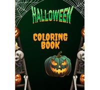 Halloween Coloring Book for Kids Ages 3-8: Spooky and fun illustrations for little artists