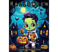 Halloween Coloring Book for Kids Ages 4-8: A Spooky and Fun Colouring Pages for Children. Cute Halloween Adventures for Boys and Girls