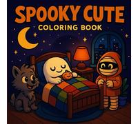 Halloween Coloring Book for Kids: Fun and Spooky Cute Designs: 20 Adorable and Easy-to-Color Pages with Pumpkins, Ghosts, Cats, and Monsters | Perfect Halloween Activity Book for Children Ages 4-8