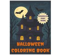 Halloween Coloring Book: Spooky Coloring Fun | 50+ Halloween Designs Featuring Witches, Mummies, Skeletons & More | 8.5x11 Inches, 101 Pages - A ... for Vacations, Holidays & Relaxing Free Time