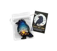 Halloween Confirmation Cards | Reassuring Cards - Halloween Inspirational Remembrance with Ghost Raven and Divinity for Home Office Meetings and Gift