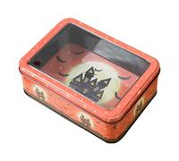Halloween Cookie Box - 18.5x13.2x6.5cm Empty Cookie Tins | Rectangle Metal Metal Organizer | Multifunctional Halloween Guardian, Metal Rectangular Tin Festive Box, Rectangle Empty Box