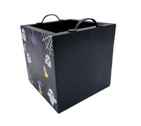Halloween Cookie Box Funny Decoration Creepy Square Bucket