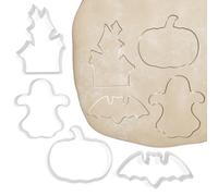 Halloween Cookie Cutter Pack - Pumpkin - Ghost - Bat