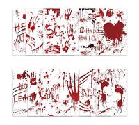 Halloween Correspondence Cards,Halloween Postcards, Invitation Cards Halloween Cards, Bloody Handprint Holiday Card, Halloween Postcard Set 12 Pieces