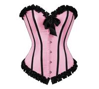 Halloween Corset Corset Bandeau Top Overbust Top Solid Color Steampunk Outfit Push Up Plus Size Gothic Clothes for Women Lightweight Bustier Lace Up