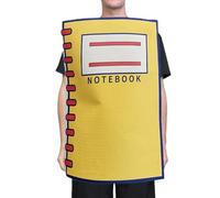 Halloween Cosplay Costume | Cosplay Outfit As Pencil And Notebook,Dress Up Clothes,For School Events Role Play Activities Theme Photography Women And Men