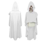 Halloween Cosplay Costume Hooded Cape Cloak Medieval Viking Knight Hooded Robe Cowl Cape Gothic Witch Wizard Vampire Costume Fancy Dress Cosplay Cape Cosplay Pretender Outfit Parent-child Size