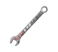 Halloween Cosplay Wrench - Horror Simulation Tool Prop Set Bloody Spanner and Ring Spanner Cosplay Decoration Escape Room Ghost House Party Theatre Event Accessories for Role Play