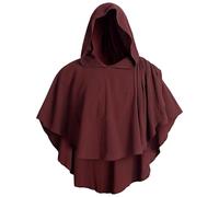 Halloween Costume Adult Cloak Role Playing Elegant Historical Casual Settings Cape Versatile Garment All Seasons Cloak Performances Events