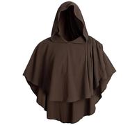 Halloween Costume Adult Cloak Role Playing Elegant Historical Casual Settings Cape Versatile Garment All Seasons Cloak Performances Events