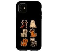 Halloween Costume Cat Kitten Cute Vampire Ghost Mummy Kitty Case for iPhone 11