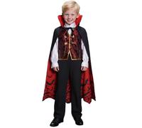 Halloween Costume Children Halloween Costume Dress Elegant Dress Fairy Tale Party Outfit for Girls Cosplay Formal Occasions Popee The Performer Cosplay Costume Bodysuit (D-Black, 7-8 Years)