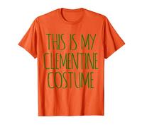 HALLOWEEN COSTUME CLEMENTINE DECORATIONS MENS KIDS LADIES T-Shirt