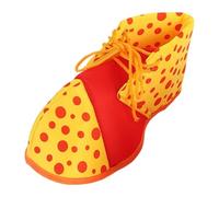 Halloween Costume Clown Shoes Funny Decorative Accessories for Festival Party Carnival Performance (1 Pair)- Yellow