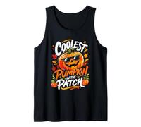 Halloween Costume Coolest Pumpkin in THE Patch Funny Tank Top