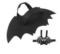 Halloween Costume for Dogs - Luminous Wings of Chiropter Directed Pets Design with Skull | Bat Tips for Dog Cosplay Glow in The Dark Party and Carnival