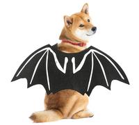Halloween Costume for Dogs - Luminous Wings Staged Pets Design with Sue | Burcielago Limbs for Cosplay of Dogs That Glow in the Dark Party and Carnival