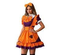 Halloween Costume For Women Vintage Maxi Dresses Womens Witch Dress With Hooded Cape Waist Smocked A-Line Renaissance Elegant Party Cloak Medieval Cocktail Swing