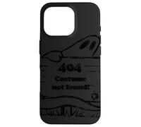 Halloween Costume Ghost 404 Not Found Case for iPhone 16 Pro