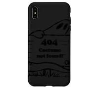 Halloween Costume Ghost 404 Not Found Case for iPhone XS Max