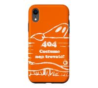 Halloween Costume Ghost 404 Not Found - Italian: Non trovato Case for iPhone XR