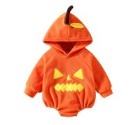 Halloween Costume Girl Halloween Baby Outfit Cosplay Party Costume Clothes with Hat for Baby Boys Girls Scary Costumes for Girls Pumpkin Outfit Toddler Dress Kids My 1St
