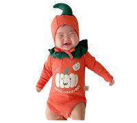 Halloween Costume Girls Halloween Costumes for Baby Boys Baby Costume 12-18 Months Costumes for Toddlers Boys Pumpkin Top Outfit Pumpkin Hat Candy Bag Shoses My 1St