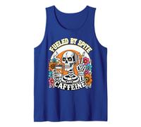 Halloween Costume Horror Movies Funny Ghost Skeleton Tank Top