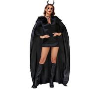 Halloween Costume Lady Horror Halloween Nun Costume Scary Devil Halloween Clothing Witch Priest Costume Vampire Dress Scary Vampire Costume Gothic Clothing Witch Costume Costumes for Cosplay, Black