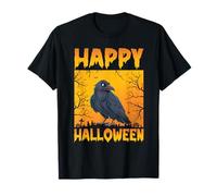 Halloween Costume Men Women Kids Funny Raven T-Shirt