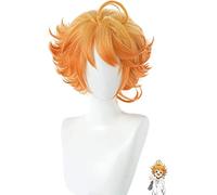 Halloween Costume Party Anime Cosplay Wig with Free Wig Cap for My Hero Academia (emma)