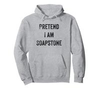 Halloween Costume Pretend I Am Soapstone Rock Stone Lover Pullover Hoodie