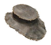 Halloween Costume Scarecrow Headwear Scary Skull Burlap Straw Hat Witch Wizard Demon Cap Creepy Zombie Prop Easter Devil Ghost House Scary Scene Decor Halloween Cosplay Party Fancy Dress Up Accessory