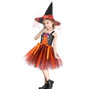 Halloween Costume Witch Costume with Wizard Fancy Dress Years Dress Party Sorceress Witch Costume Wicked Vestiti Bambina Vampire Tutu Fancy Dress Devil Piece