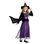 Halloween Costume Witch Costume with Wizard Fancy Dress Years Dress Party Sorceress Witch Costume Wicked Vestiti Bambina Vampire Tutu Fancy Dress Devil Piece