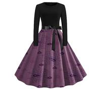 Halloween Costume Women Costumes for Adult Skeleton Witch Womens Black Dresses Witches Ladies Plus Size Dress Party UK Orange Women's Pumpkin Adults Dark Gray-2 L